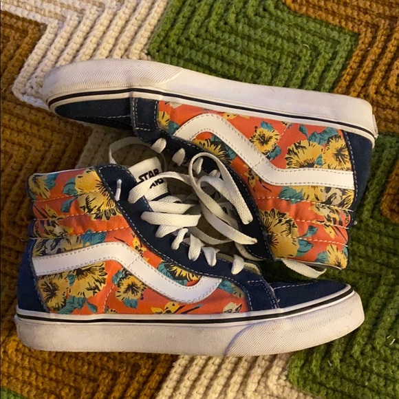 baby yoda vans shoes